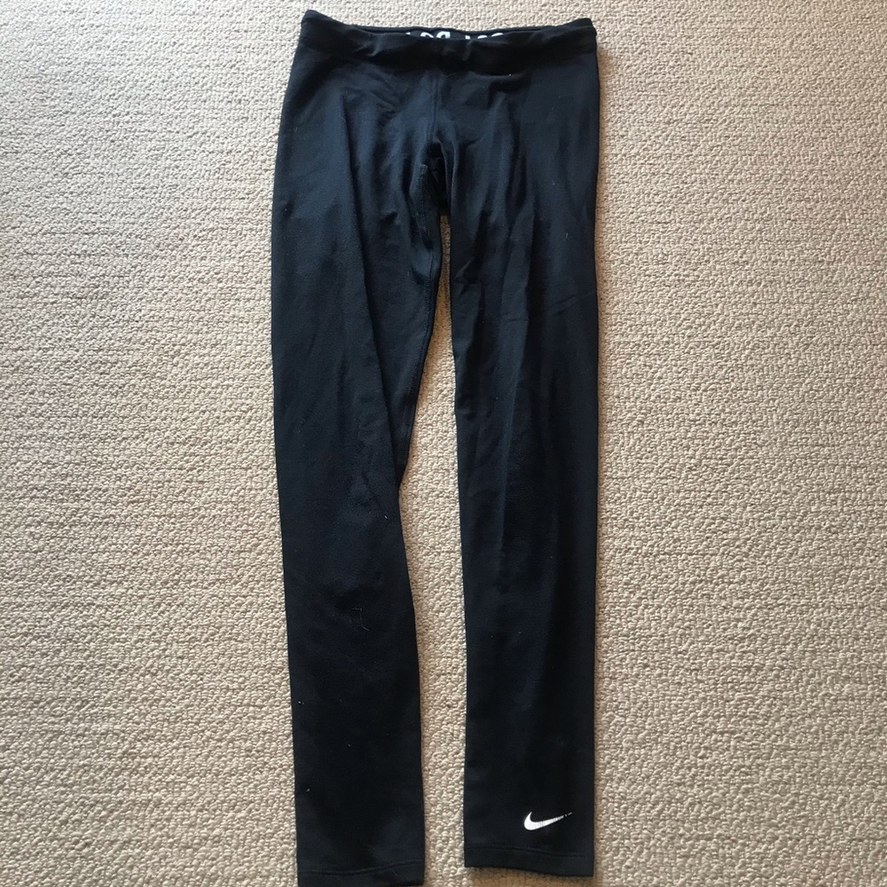 Nike ThermaFit Black Leggings, Small.